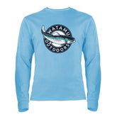 Rainbow Trout L/S T - Shirt - Powder Blue