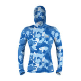 Rubondo Performance Hoody - Blue Camo