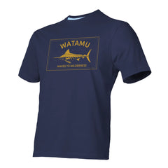 Waves To Wilderness S/S T - Shirt -Navy