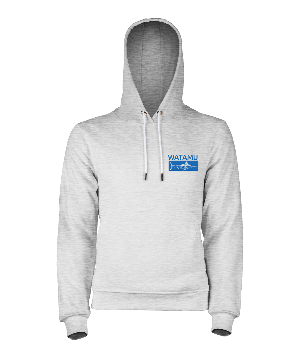 Watamu Waves  To Wilderness Brushed Hoody - Grey Melange