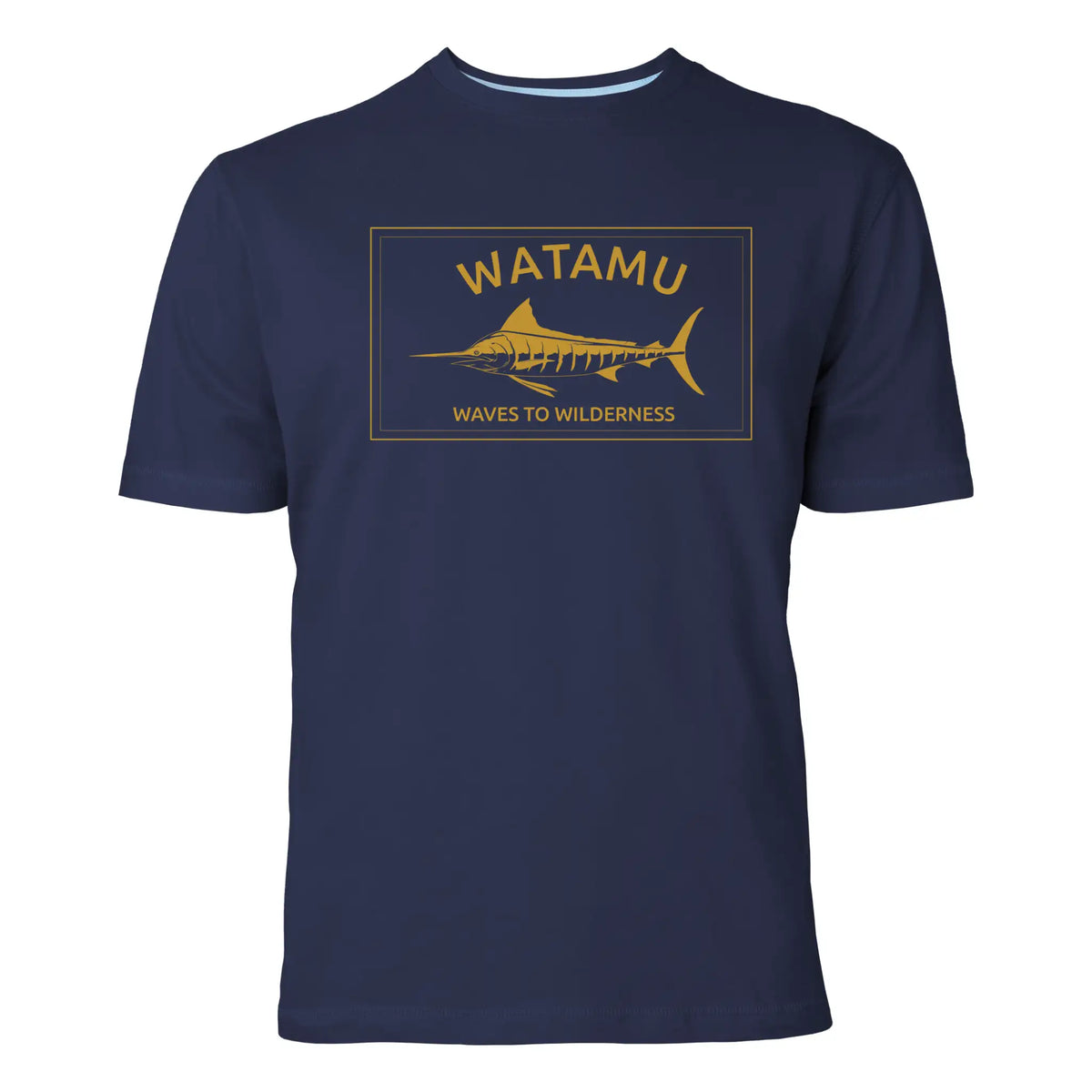 Waves To Wilderness S/S T - Shirt -Navy