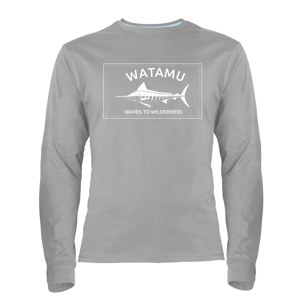 Waves To Wilderness L/S T -Shirt -Grey