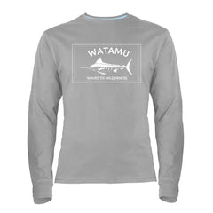 Waves To Wilderness L/S T -Shirt -Grey