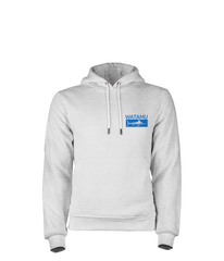 Watamu Classic Unbrushed Hoody - Grey Melange