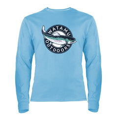 Rainbow Trout L/S T - Shirt - Powder Blue