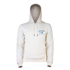 Wave To Wilderness Unbrushed Hoody - White