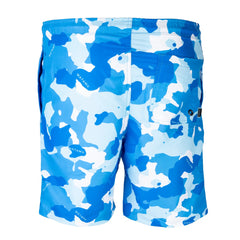 Inhace Mens Swim Shorts - Blue Camo