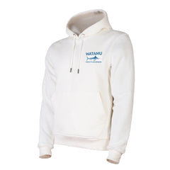 Waves To Wilderness Unbrushed Hoody - White