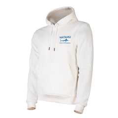 Wave To Wilderness Unbrushed Hoody - White