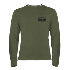 Watamu Marlin Logo L/S T-Shirt - Olive