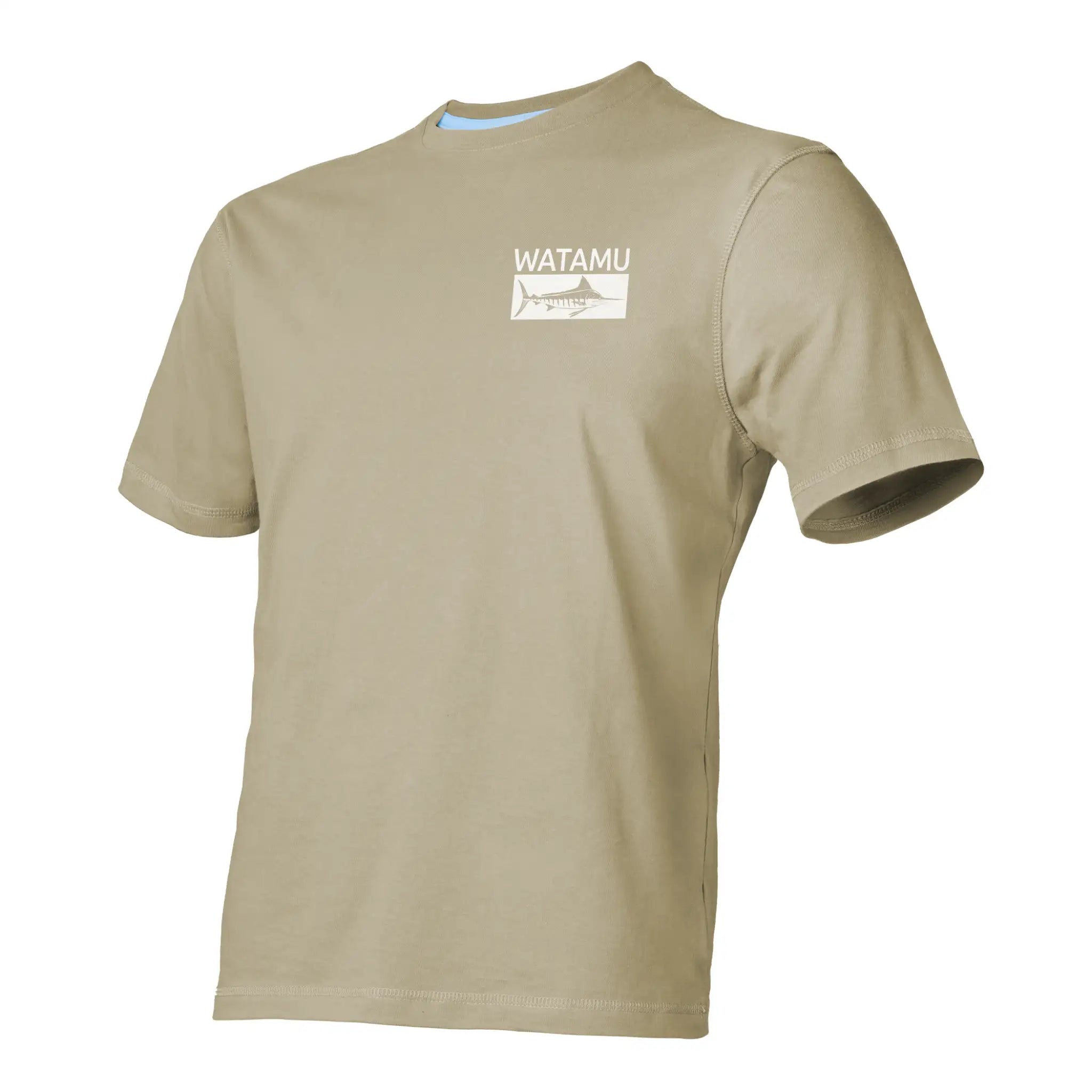 Watamu Marlin Logo S/S T-Shirt - Khaki