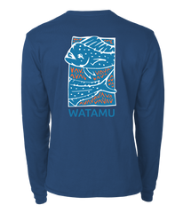 Darado L/S T -Shirt - Navy