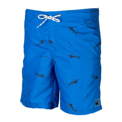 Blue Marlin Mens Swim Shorts - Blue