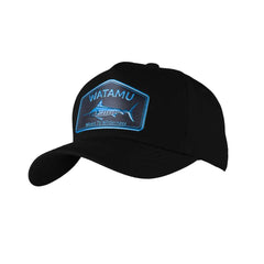 Matallic Peak Cap Marlin - Black