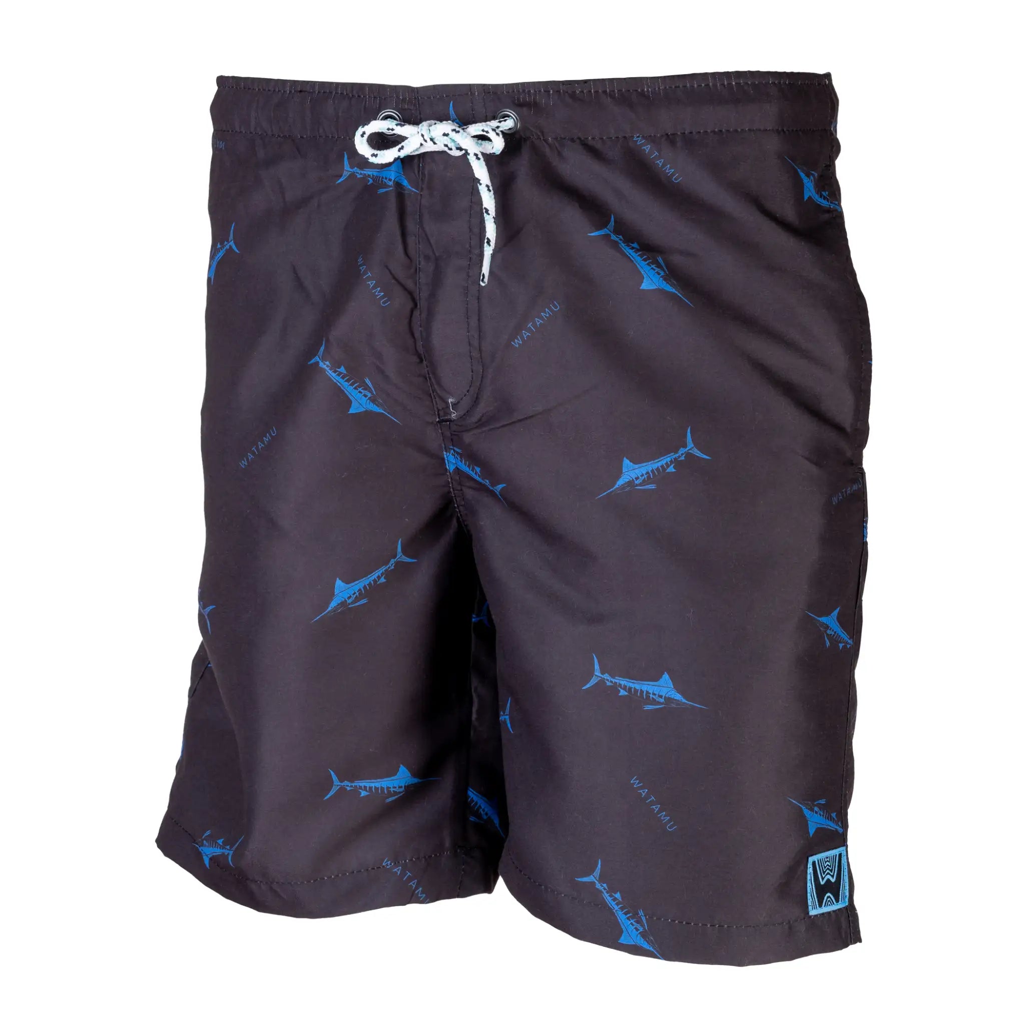 Black Marlin Mens Swim Shorts - Black