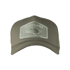 Metallic Peak Cap Grouper  - Olive