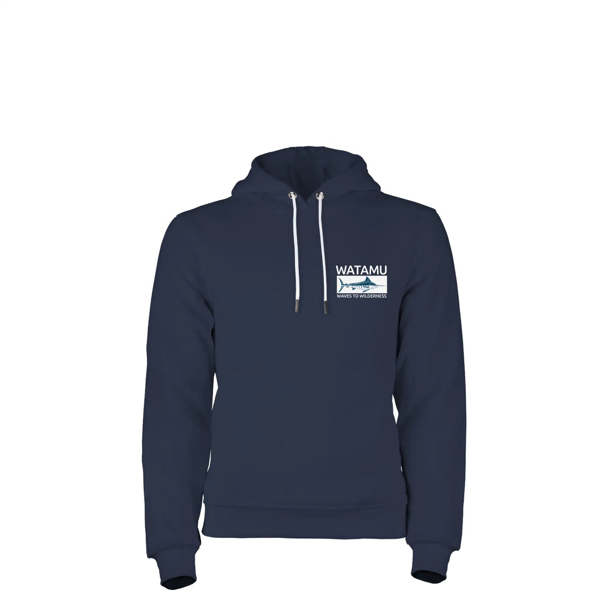 Waves To Wilderness Brushed Hoody - Navy