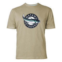 Rainbow Trout S/S T -Shirt - Khaki
