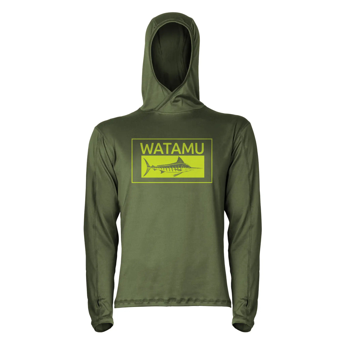 Watamu Performance Hoody Top - Olive