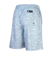 Island Life Mens Swim Short - Powder Blue