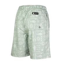 Island Life Mens Swim Short - Sage