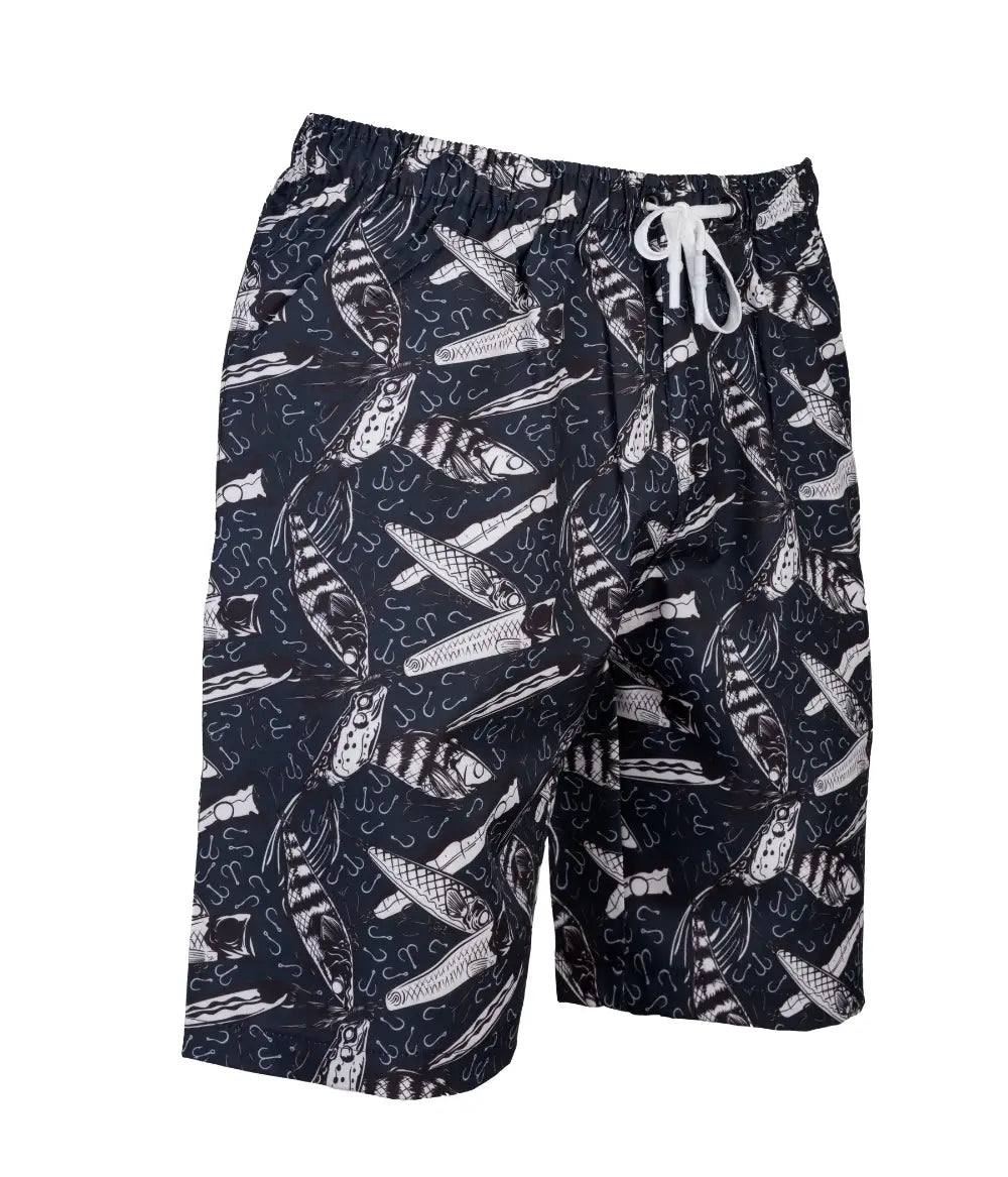 Jerkbait Navy Mens Swim Short - Navy