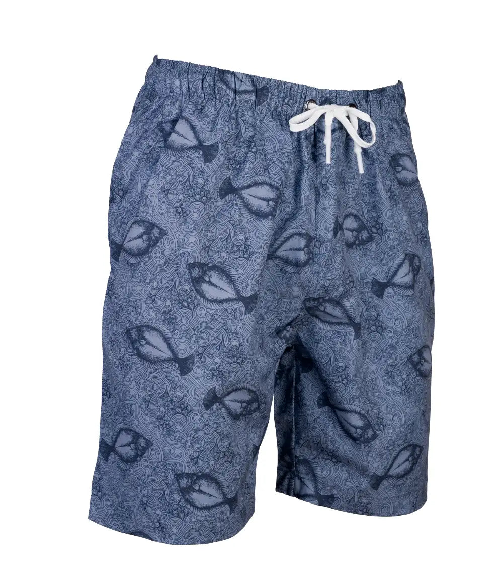 Ocean Dreams Mens Swim Short - Blue