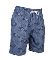 Ocean Dreams Mens Swim Short - Blue