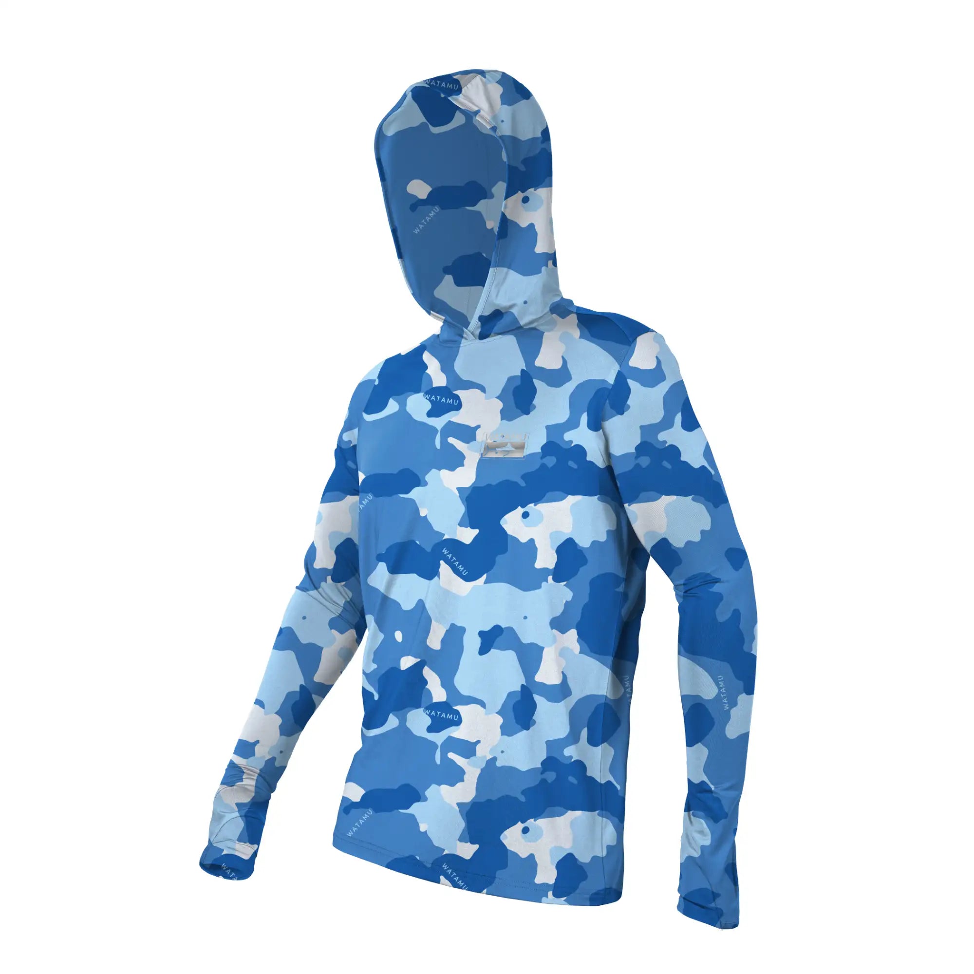 Rubondo Performance Hoody - Blue Camo