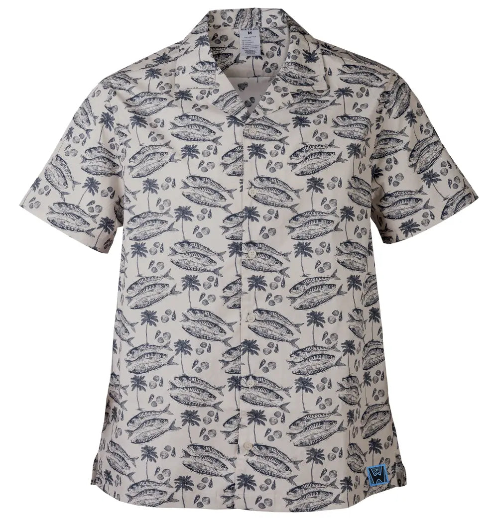 Coral Fin Shirt -  Stone